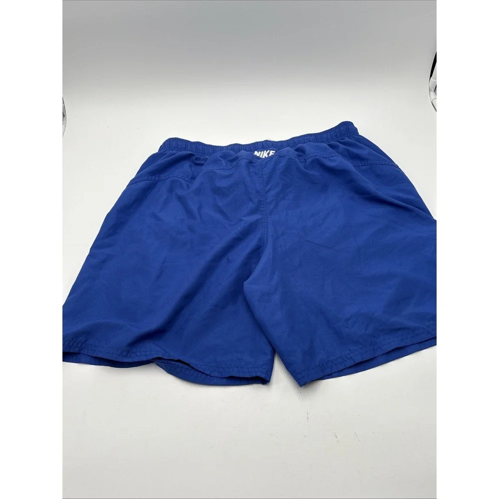Nike Swimming Shorts Mens Size Large W/pockets Swim‎ Swoosh Embroidered On Back